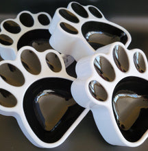 Load image into Gallery viewer, Paw Print Shaped Bowl Dog Cat Animal