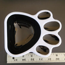 Load image into Gallery viewer, Paw Print Shaped Bowl Dog Cat Animal