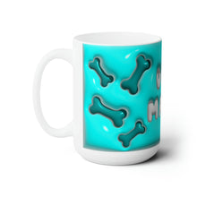 Load image into Gallery viewer, 3D Puffy Dog Mom Ceramic Mug 15oz