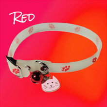 Load image into Gallery viewer, Glow in the Dark Collar for Cats and Dogs