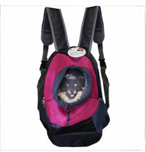 Load image into Gallery viewer, Pet Backpack Carrier with Peekaboo Window and Adjustable Straps for Dogs and Cats