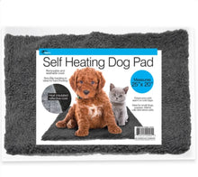 Load image into Gallery viewer, Cozy Self-Heating Sherpa Pad Bed for Dogs and Cats