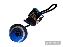 Load image into Gallery viewer, Jumbo Tennis Ball with Rope Dog Toy