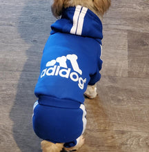Load image into Gallery viewer, Adidog Sweatshirt Jogger Hoodie Dog Cat Pet Warm Winter Apparel Outfit