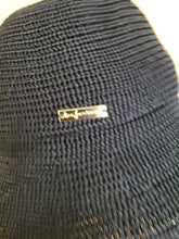 Load image into Gallery viewer, Casual Black Knit Bucket Hat Adjustable