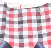 Load image into Gallery viewer, Checkered Red and Blue Plaid Dress Dog Cat Pet