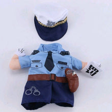 Load image into Gallery viewer, Police Outfit Costume Apparel Dog Cat Pet Uniform Hat