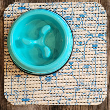 Load image into Gallery viewer, Slow Feeder Bowl - Pets Dogs Cats - Grey or Light Blue