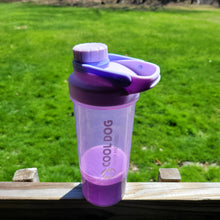 Load image into Gallery viewer, Cool Dog Water Bottle with Treat Compartment and Collapsible Water Dish
