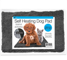 Load image into Gallery viewer, Cozy Self-Heating Sherpa Pad Bed for Dogs and Cats
