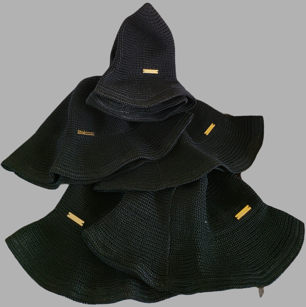 Casual Black Knit Bucket Hat Adjustable – Kiki's Keepsakes LLC