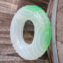 Load image into Gallery viewer, Glow In The Dark Donut Squeaky Dog Toy
