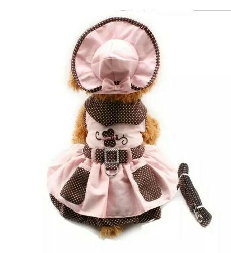 Pink and Brown Southern Belle Butterfly Dress Outfit Dog Cat Pet – Kiki's  Keepsakes LLC