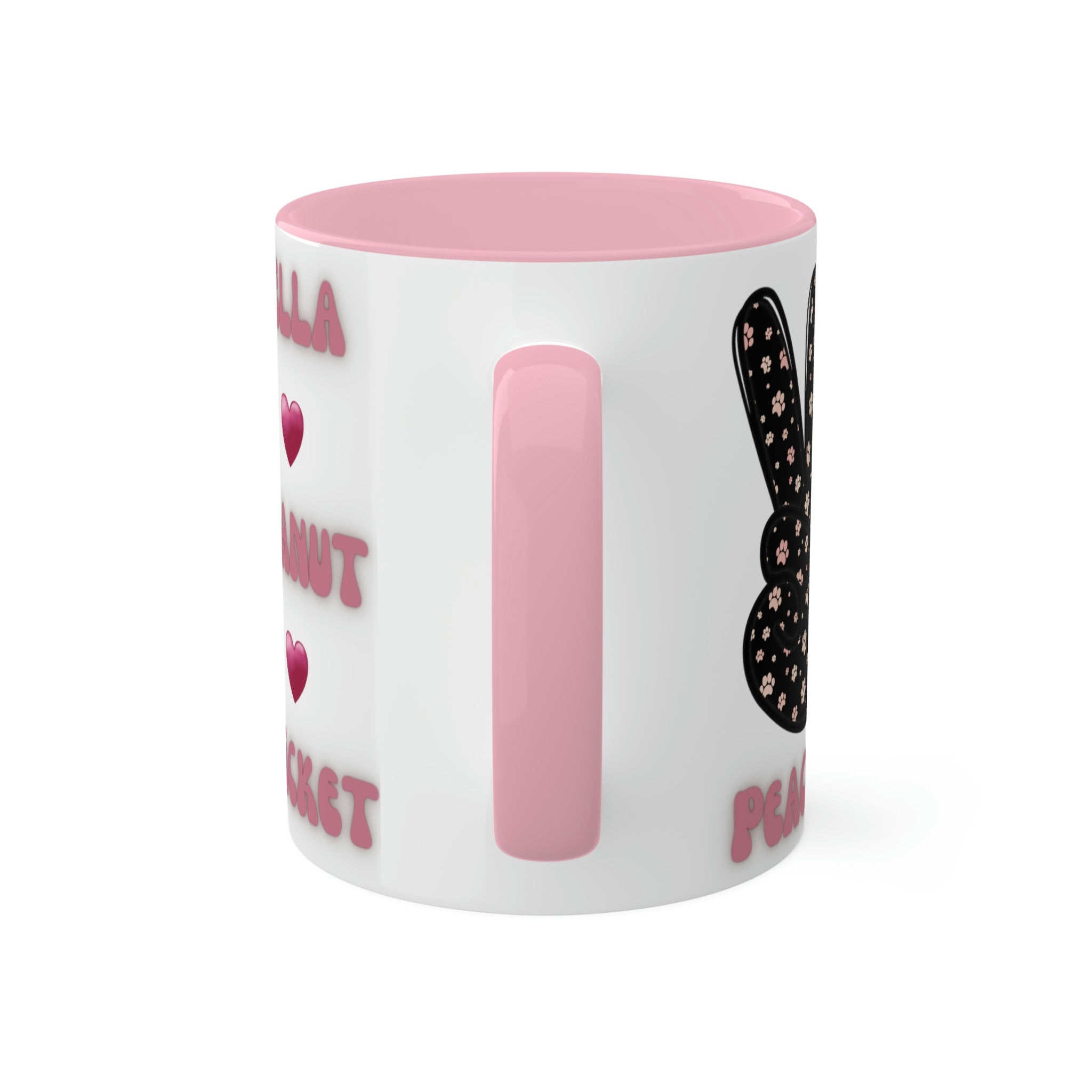 Custom New Mom Coffee Mug - 11oz Pink